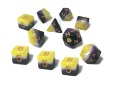 Non-Binary Pride Dice Set Opaque